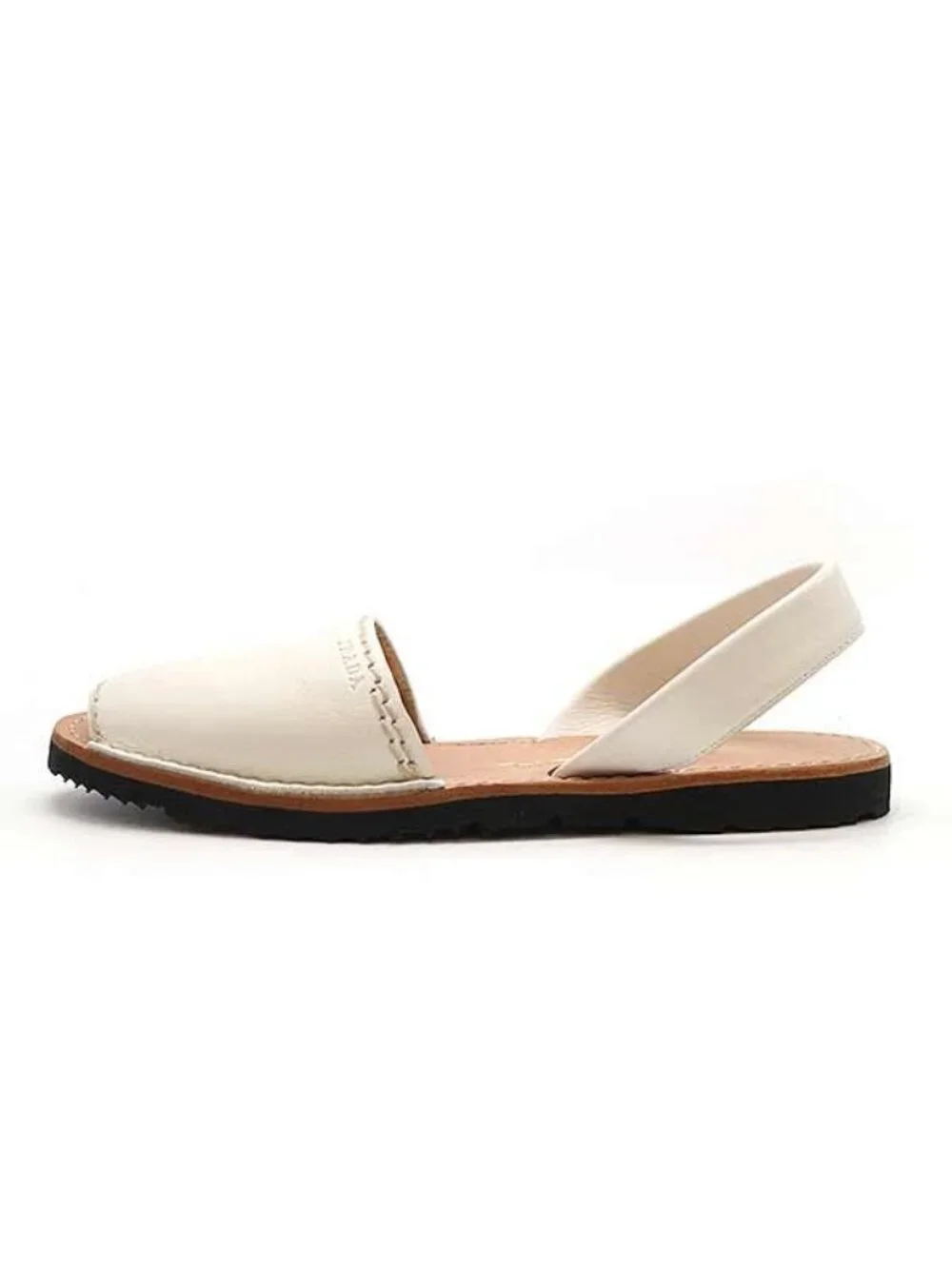 Prada Leather Sandals White 36 1 2 - Picture 2 of 6